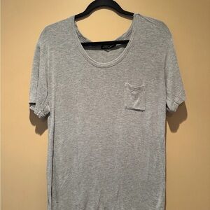 Brandy Melville Heather Gray Short Sleeve Tee